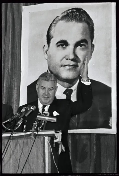Framed Print : Curtis E. LeMay Giving Speech Framed Print : Curtis E. LeMay Giving Speech