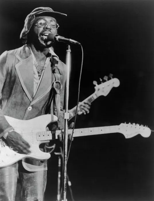 Framed Print : Curtis Mayfield Performing Framed Print : Curtis Mayfield Performing