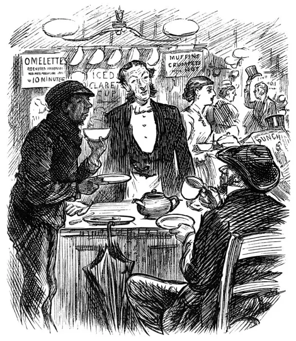 Framed Print : Customers in a Victorian hostelry Framed Print : Customers in a Victorian hostelry