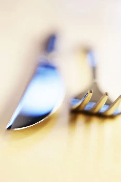 Framed Print : Cutlery, knife and fork Framed Print : Cutlery, knife and fork