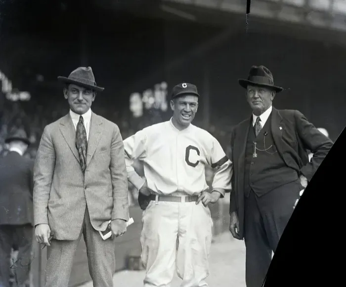 Framed Print : Cy Young, Napoleon Lajoie and Tris Speaker Framed Print : Cy Young, Napoleon Lajoie and Tris Speaker