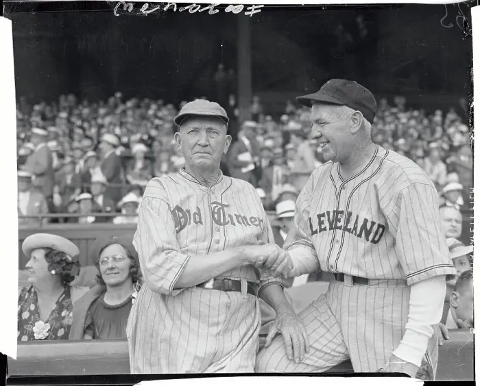 Framed Print : Cy Young and Tris Speaker Framed Print : Cy Young and Tris Speaker