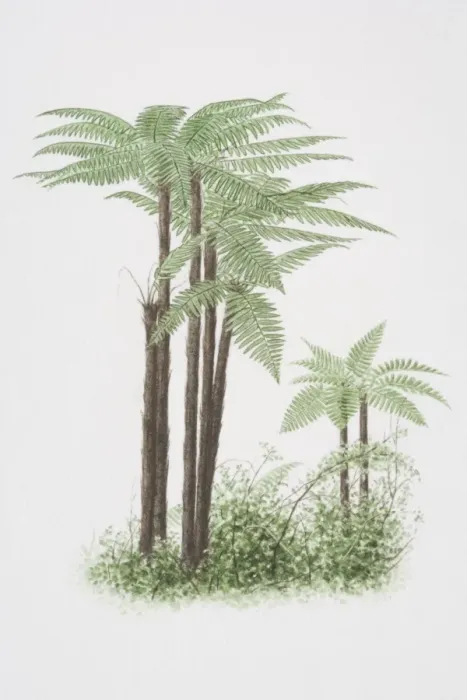 Framed Print : Cyathea sp. Tree Ferns Framed Print : Cyathea sp. Tree Ferns