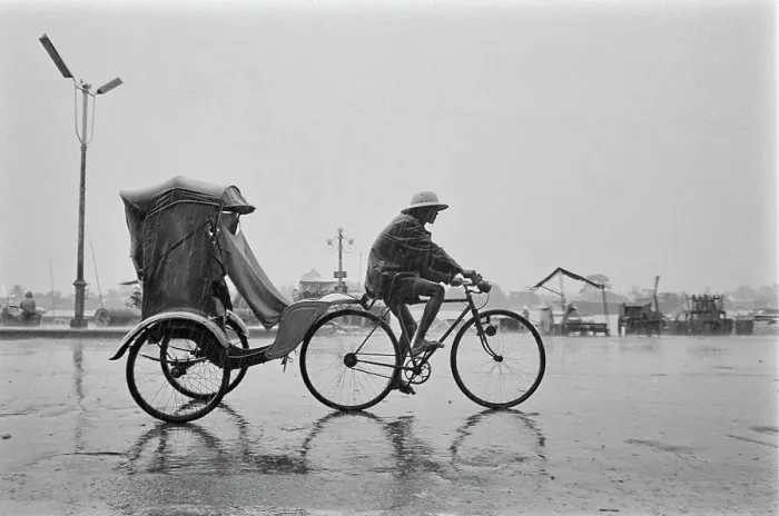 Framed Print : Cycle Rickshaw, Saignon Framed Print : Cycle Rickshaw, Saignon