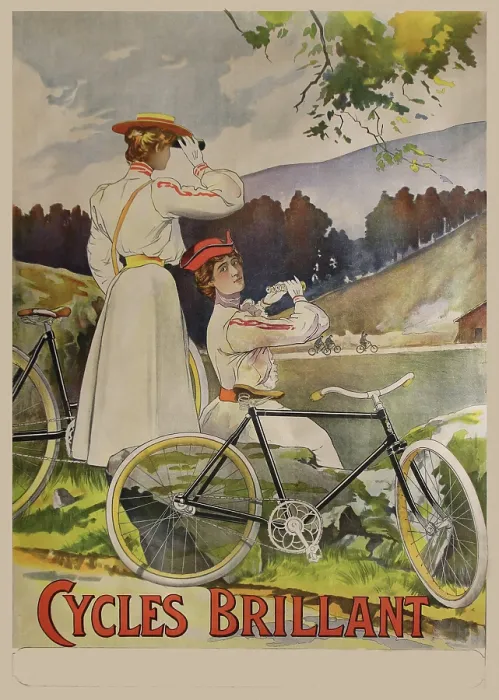 Framed Print : Cycles Brillant Framed Print : Cycles Brillant