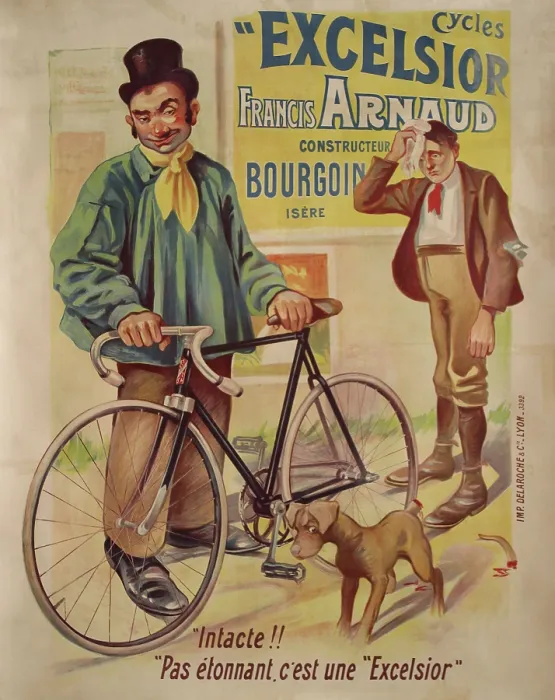 Framed Print : Cycles Excelsior