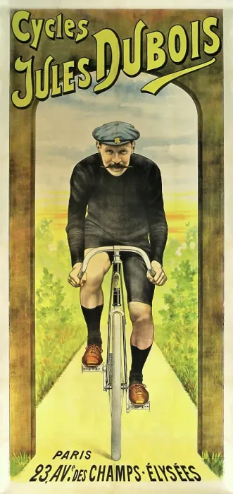 Framed Print : Cycles Jules Dubois
