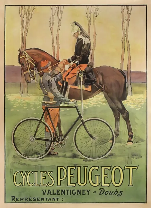 Framed Print : Cycles Peugeot Valentigney - Doubs Framed Print : Cycles Peugeot Valentigney - Doubs