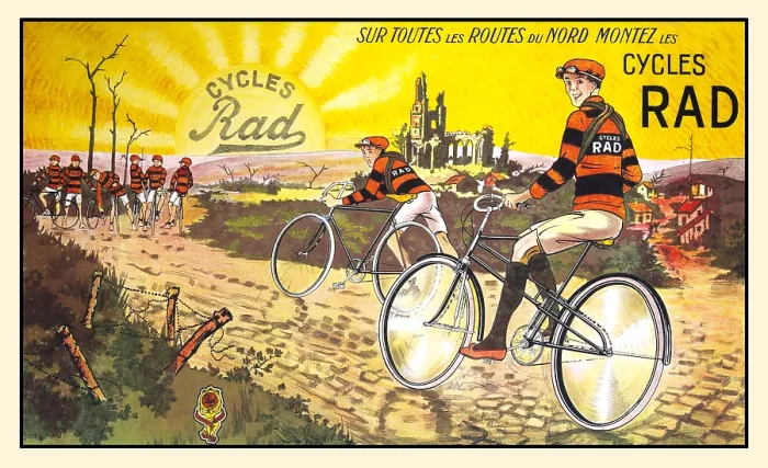 Framed Print : Cycles Rad Framed Print : Cycles Rad