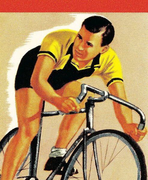 Cyclist. http: /  / csaimages.com / images / istockprofile / csa_vector_dsp.jpg