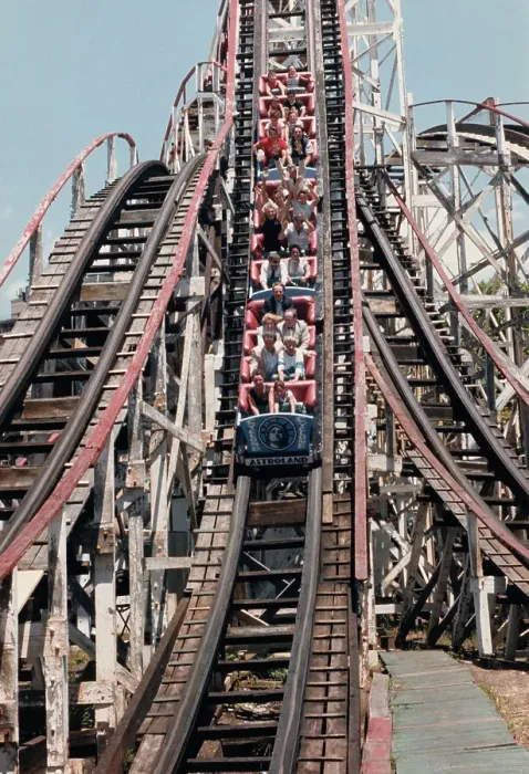 Framed Print : Cyclone Rollercoaster Ride at Coney Island Framed Print : Cyclone Rollercoaster Ride at Coney Island