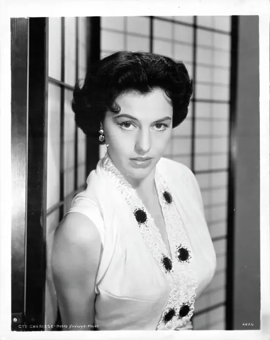 Framed Print : Cyd Charisse In Tension Framed Print : Cyd Charisse In Tension