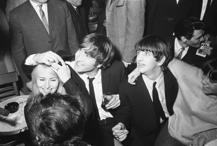 The Beatles at the Peppermint Lounge Print, 2/9/1964. Art Prints