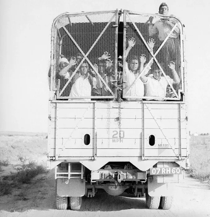 Framed Print : Cypriot Schoolboys Being Transported Framed Print : Cypriot Schoolboys Being Transported