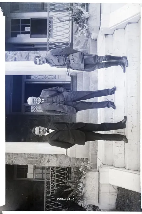 Framed Print : Czech Leaders Standing In Front Of Build Framed Print : Czech Leaders Standing In Front Of Build