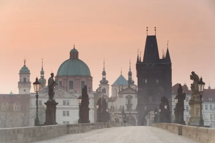 Framed Print : Czech Republic, Prague, Charles Bridge