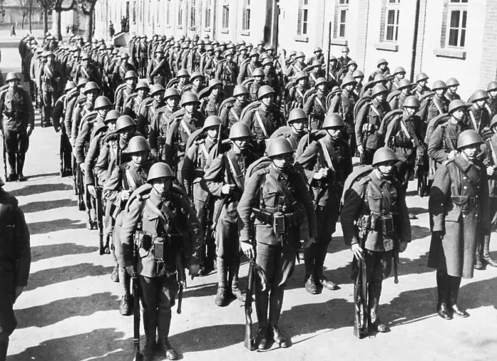 Framed Print : Czechoslovakian Army at Attention Framed Print : Czechoslovakian Army at Attention
