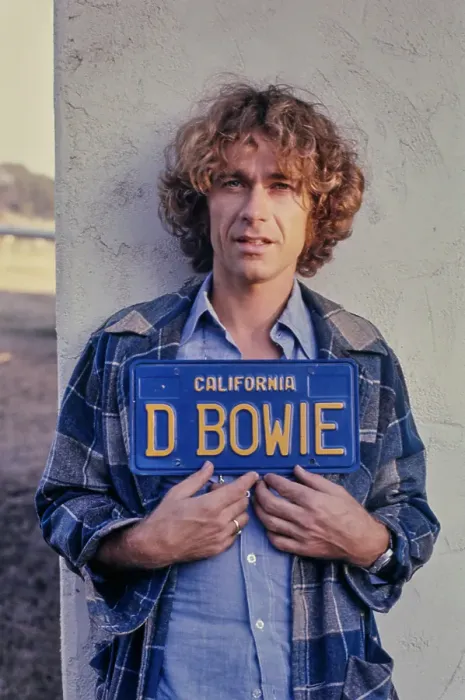 Framed Print : D. Bowie Number Plate Framed Print : D. Bowie Number Plate