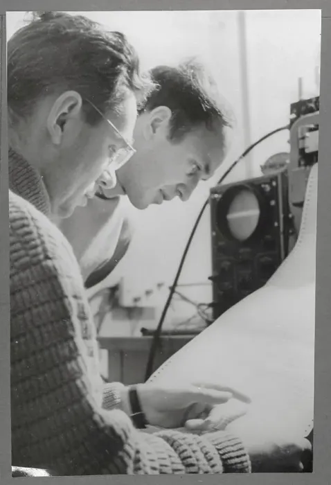 Framed Print : D. Korolkov (left) and Yu Pariisky