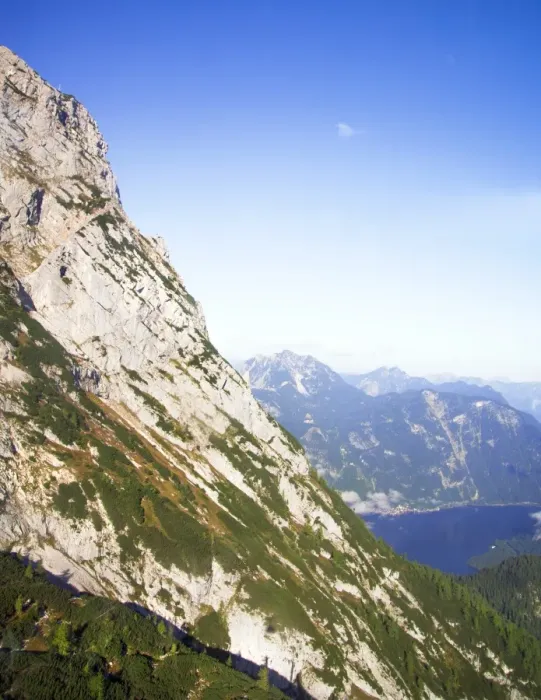 Framed Print : Dachstein mountain seen from the cableway Framed Print : Dachstein mountain seen from the cableway