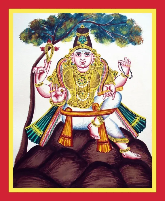 Framed Print : Dakshinamurti on Mount Kailasa Framed Print : Dakshinamurti on Mount Kailasa