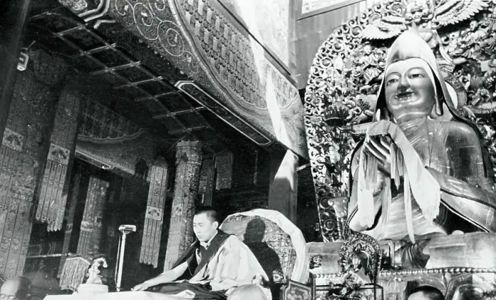 Framed Print : Dalai Lama Lecturing on Buddhism Framed Print : Dalai Lama Lecturing on Buddhism