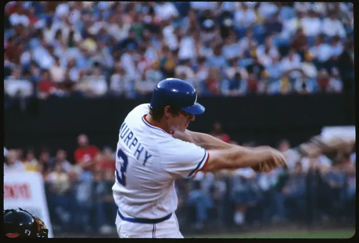 Framed Print : Dale Murphy in Batting Position Framed Print : Dale Murphy in Batting Position