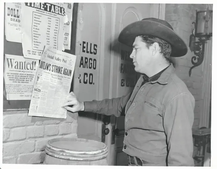 Framed Print : Dale Robertson in Tales of Wells Fargo Framed Print : Dale Robertson in Tales of Wells Fargo