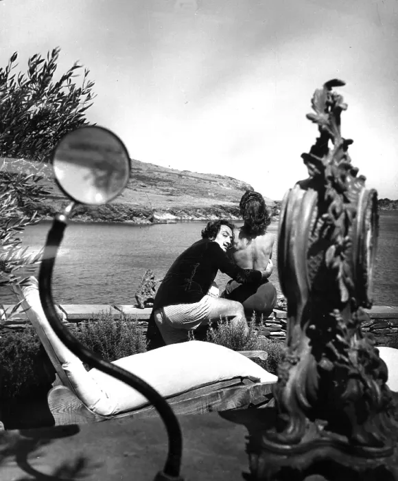 Framed Print : Dali And Gala Framed Print : Dali And Gala