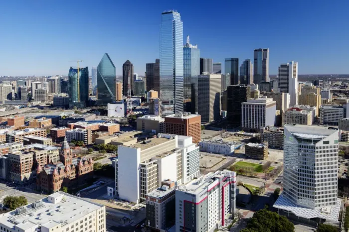 Framed Print : Dallas Skyline - from Reunion Tower, Texas Framed Print : Dallas Skyline - from Reunion Tower, Texas