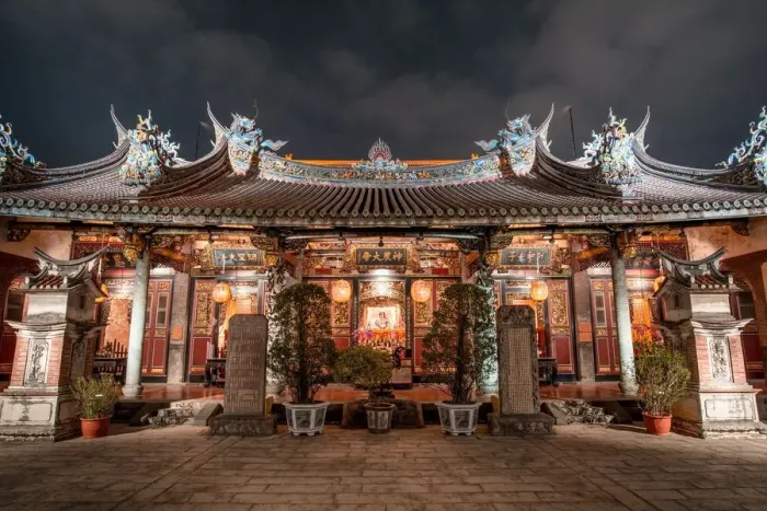 Framed Print : Dalongdong Baoan Temple Framed Print : Dalongdong Baoan Temple