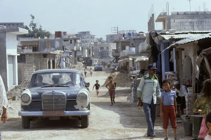 Framed Print : Damaged Lebanese Refugee Camp Framed Print : Damaged Lebanese Refugee Camp