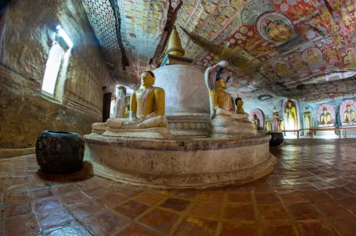 Framed Print : Dambulla - Cave temple - Sri Lanka Framed Print : Dambulla - Cave temple - Sri Lanka