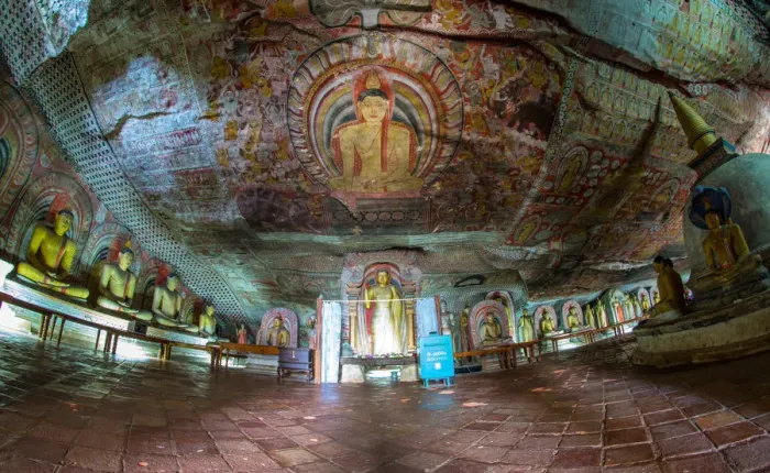 Framed Print : Dambulla - Cave temple - Sri Lanka Framed Print : Dambulla - Cave temple - Sri Lanka