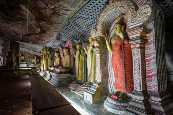 Framed Print : Dambulla - Cave temple - Sri Lanka Framed Print : Dambulla - Cave temple - Sri Lanka