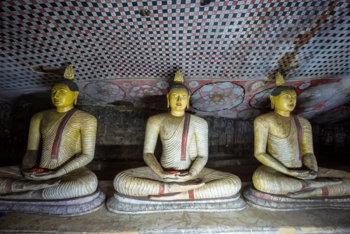 Framed Print : Dambulla - Cave temple - Sri Lanka Framed Print : Dambulla - Cave temple - Sri Lanka