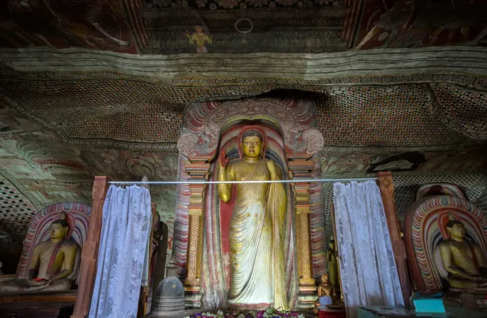 Framed Print : Dambulla - Cave temple - Sri Lanka Framed Print : Dambulla - Cave temple - Sri Lanka