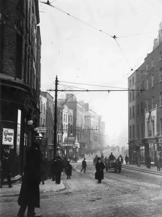 Framed Print : Dame Street Framed Print : Dame Street