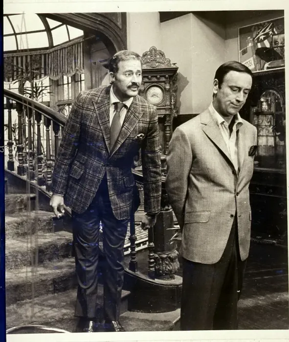 Framed Print : Dan Rowan and Dick Martin in Movie Still Framed Print : Dan Rowan and Dick Martin in Movie Still
