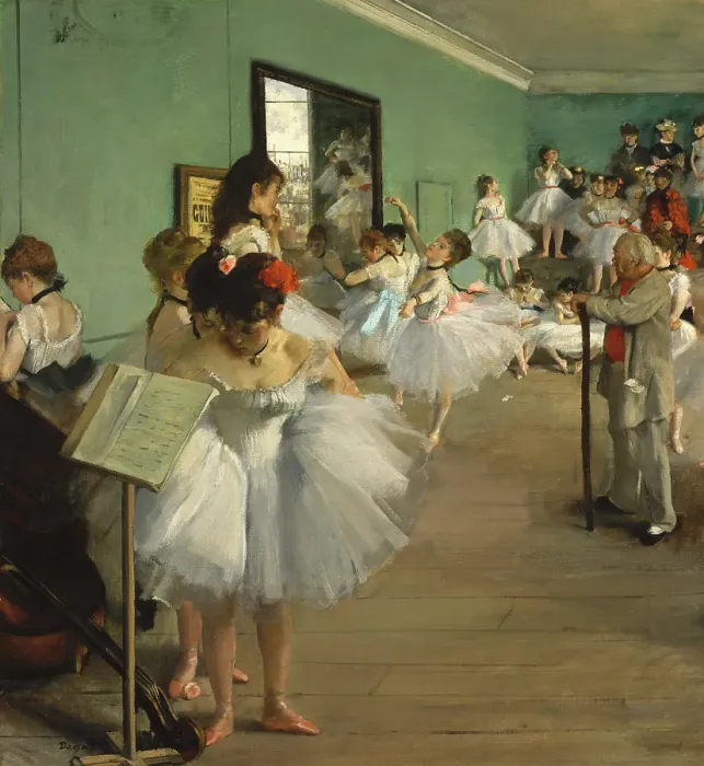 Framed Print : The Dance Class Framed Print : The Dance Class