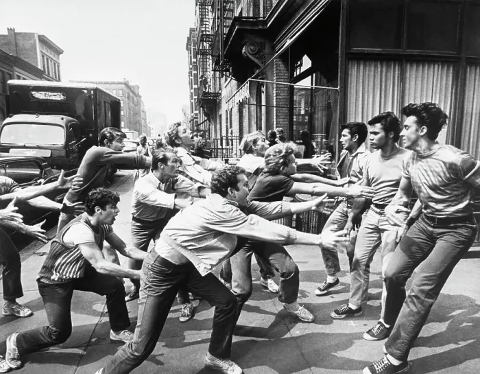Framed Print : Dance Scene From West Side Story Framed Print : Dance Scene From West Side Story
