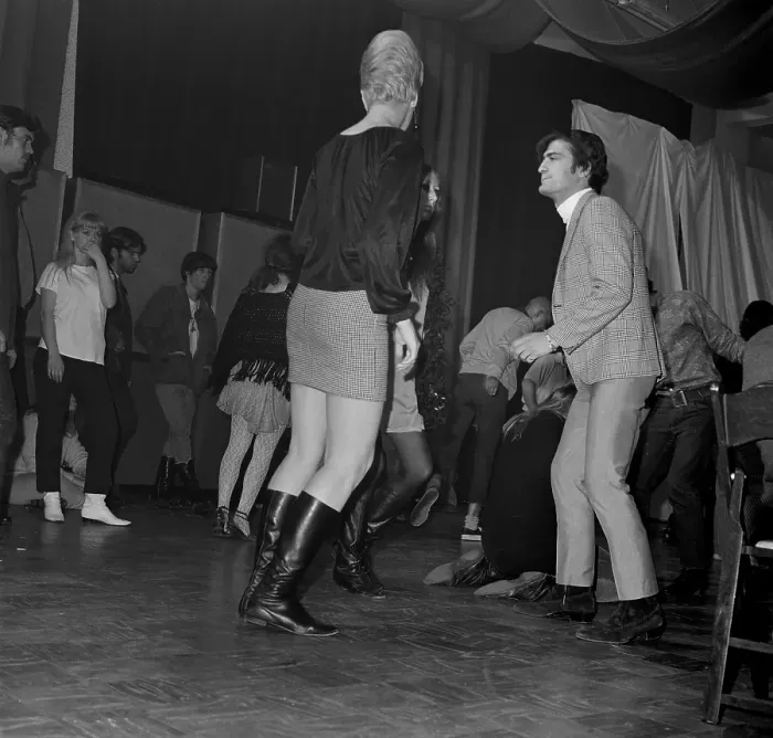 Framed Print : Dancers at Frank Zappa Concert Framed Print : Dancers at Frank Zappa Concert