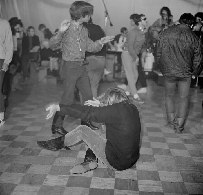 Framed Print : Dancers at Frank Zappa Concert Framed Print : Dancers at Frank Zappa Concert