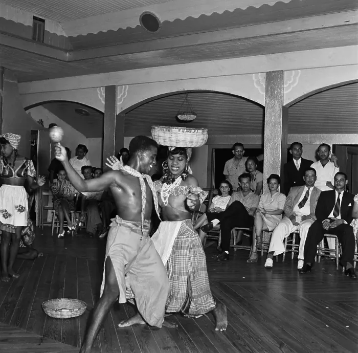 Framed Print : Dancers In Jamaica