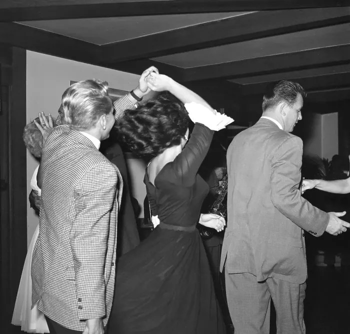 Framed Print : Dancers At Los Angeles Dance Hall Framed Print : Dancers At Los Angeles Dance Hall