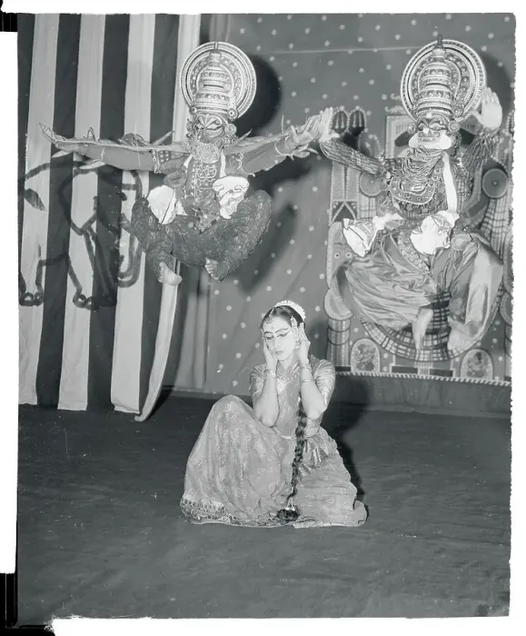 Framed Print : Dancers Performing Indian Ballet Framed Print : Dancers Performing Indian Ballet