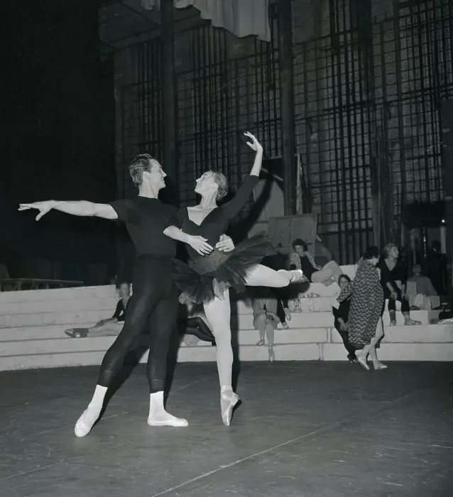 Framed Print : Dancers Practicing Ballet Moves Framed Print : Dancers Practicing Ballet Moves