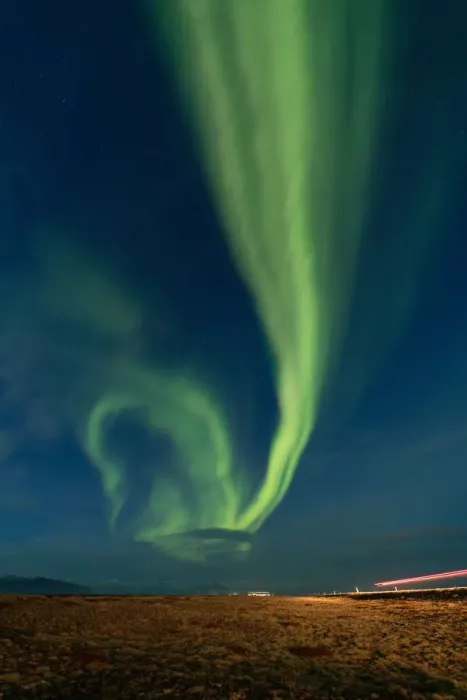 Framed Print : Dancing Aurora