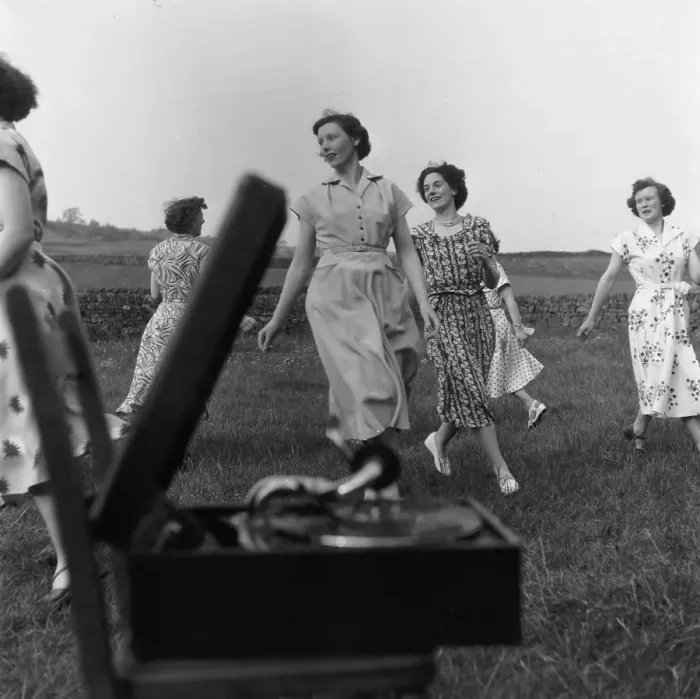 Framed Print : Dancing Housewives Framed Print : Dancing Housewives