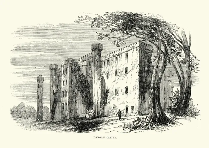 Framed Print : Dangan Castle, Co Meath, Ireland Framed Print : Dangan Castle, Co Meath, Ireland